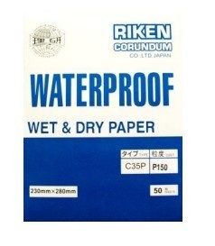 Riken C35P Wet and Dry Sheets 100 Grit 50pk